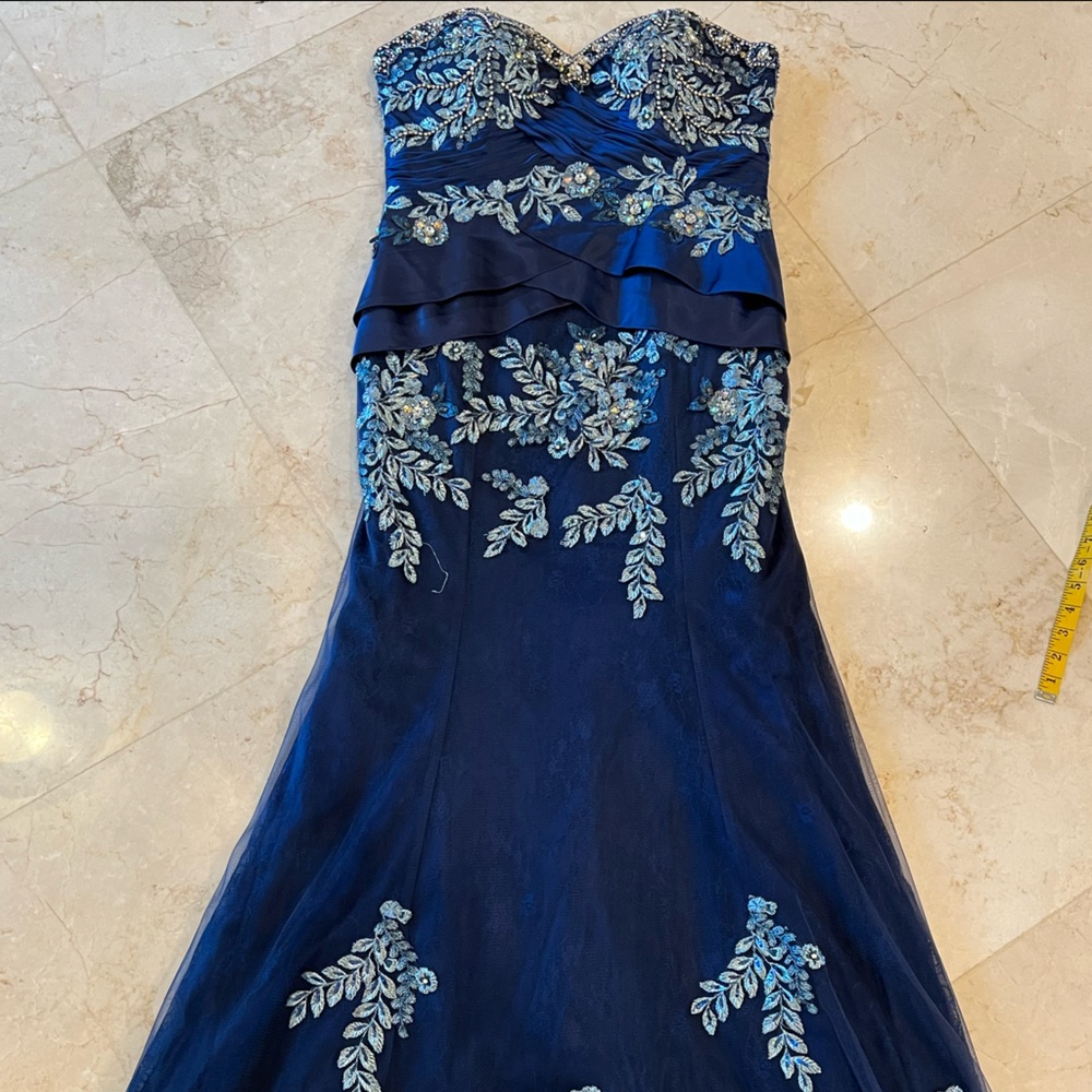 Jovani Strapless Gown
